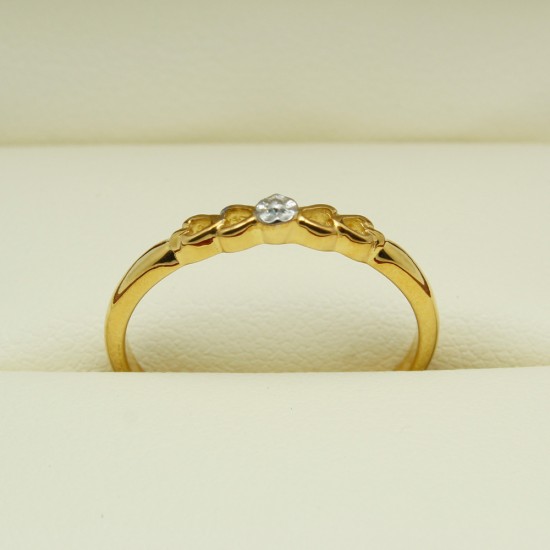 Złoty pierścionek 